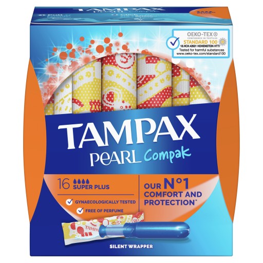 Tampax Compak Super Plus Tampony z aplikatorem x16