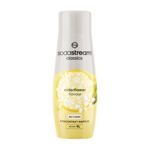Syrop SodaStream kwiat bzu Elderflower Zero Flavour 440 ml