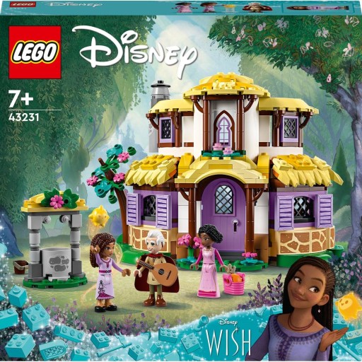 LEGO Chatka Ashy Urodziny Święta Prezent Domek Asha Życzenie Film Imieniny