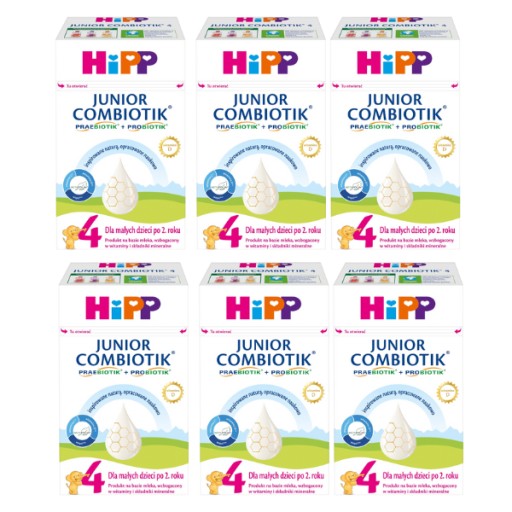 HiPP Junior Combiotik 4 Mlieko po 2 rokoch 6x550g | KúpSiTo.sk - Tovar z  Poľska
