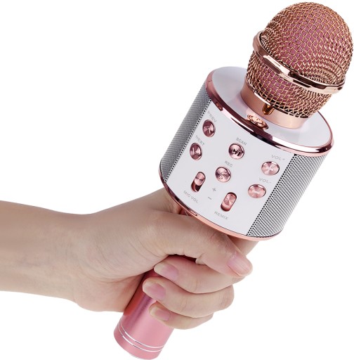 Jedinečný bluetooth karaoke mikrofon
