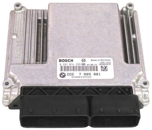 комп'ютер ecu bmw e90 2.0 d dde7809001 0281014239, фото