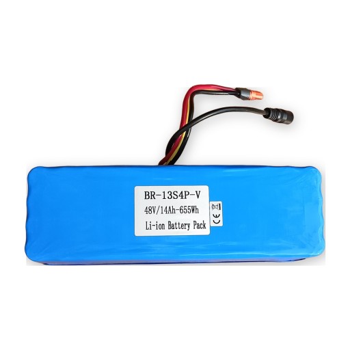 Baterie elektrokolo 48V 14Ah 672Wh AKUPAK BR-13S4P-V EVE Li-ion