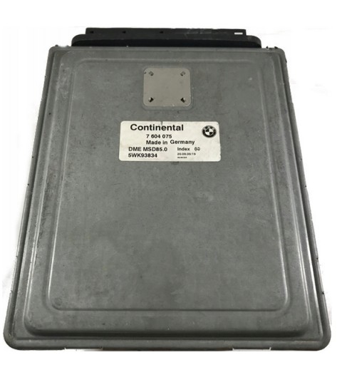 комп'ютер ecu bmw 4.4 7604075 5wk93834, фото