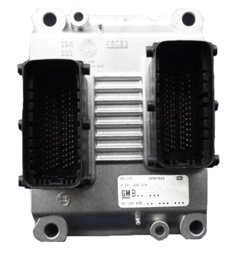 комп'ютер ecu opel corsa c 1.2 09164475 0261206274, фото