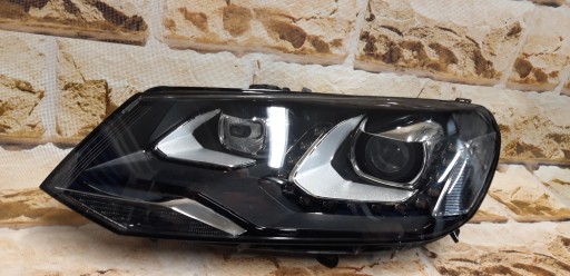 vw touareg 12' xenon skretny з led 7p1 941 751lewa фара комплектна, фото