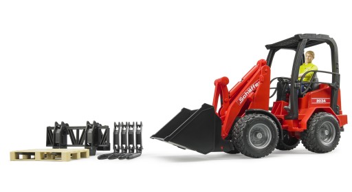 Навантажувач Schaffer Hoflader з цифрою 2034