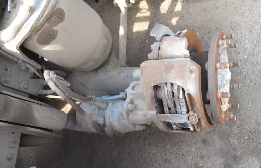 Задний продольный мост перед ведущим man tga tgx tgs