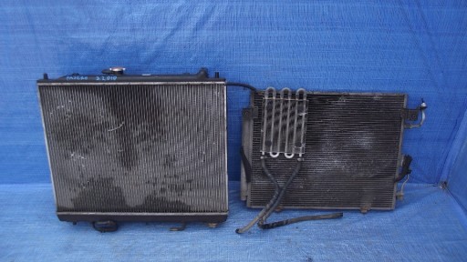 Комплект радиатора mitsubishi pajero iii 3.2 автомат.