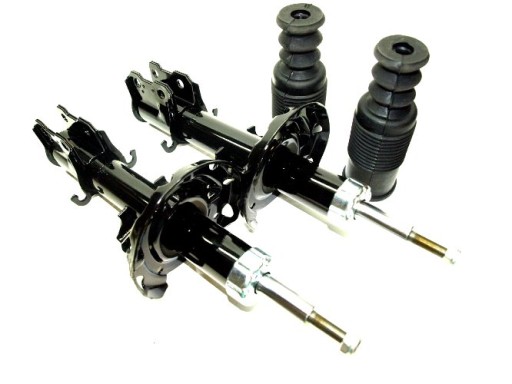 55323610X2KPL10 - 2 передних резиновых амортизатора opel corsa c meriva ##