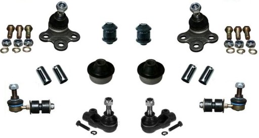 zestaw0053 - Втулки + роз'єми + шпильки opel astra i f cassic 94-