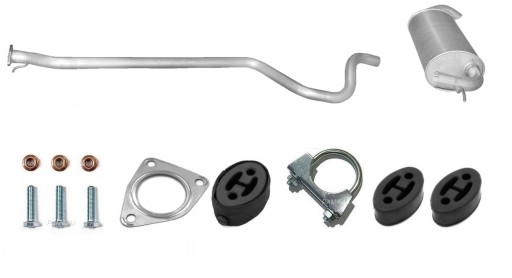 LAND ROVER FREELANDER 2.0 ГЛУШИТЕЛЬ СРЕДНЕГО КОНЦА