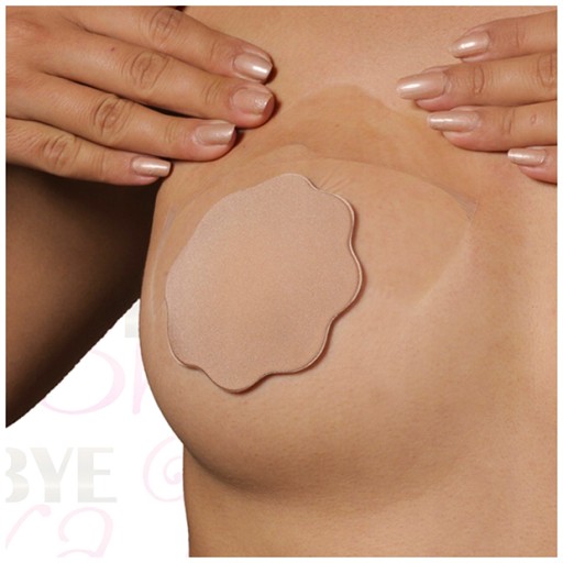 O-OBDO 4 Pairs of Adhesive Reusable Bra for Backless,Invisible Bra