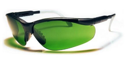 ЗВАРЮВАЛЬНІ ОКУЛЯРИ ZEKLER 55 СКЛО ЗЕЛЕНИЙ 3DIN