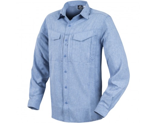 Košeľa Helikon Gentleman - Melange Light Blue XL