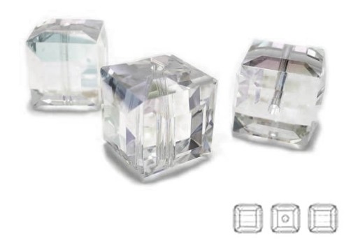 5601 Swarovski Cube 4mm Crystal