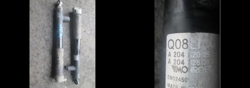 Задний амортизатор mercedes c-class 204 2.2cdi