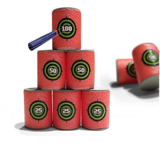 Пінопластові бочки для Nerf Mawe 6 шт.