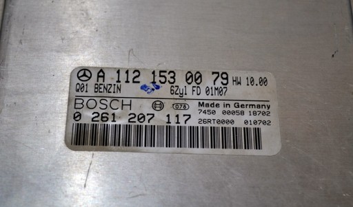 Комп'ютер mercedes a1121530079 0261207117