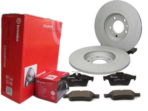 Диски + колодки BREMBO задній CITROEN C5 III RD TD