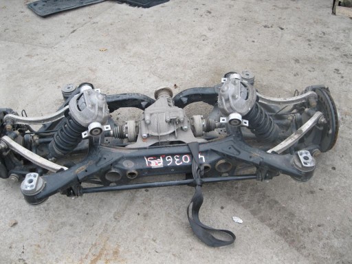 Задняя подвеска audi q7 q-7 4l0 3.6 fsi