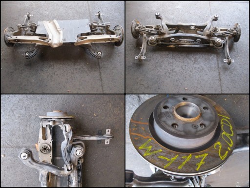 2,0CDI - Задняя подвеска mercedes cla 2.0 cdi