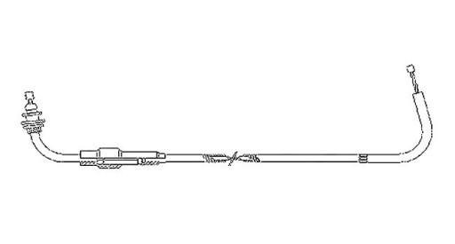 731.53.36 - БЕНЗИНОВИЙ ТРОС PEUGEOT SPEEDFIGHT 2 II 50