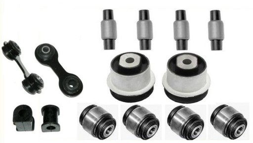 zestaw0022 - Сайлентблоки подвески + задние разъемы opel vectra b