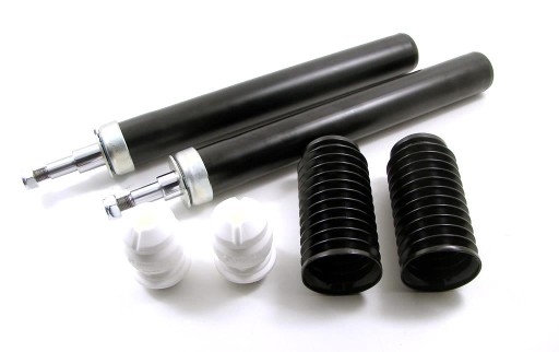 GT014750x2,PK4750 - Амортизаторы x2 передние + бамперы + чехлы audi 100 a6 c3 c4