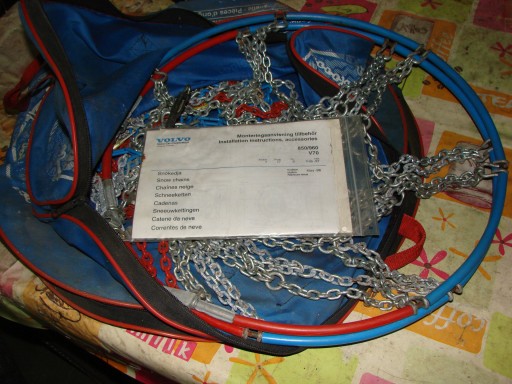 Цепи противоскольжения volvo 205/50r15 205/45r16 новые
