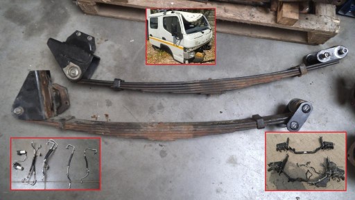 Передняя пружина mitsubishi canter fuso