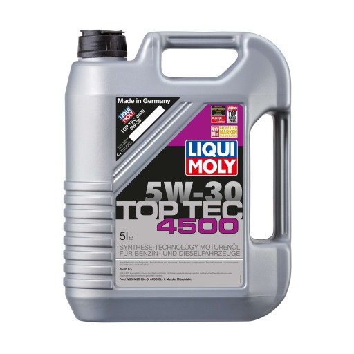 МАСЛО 5W-30 TOP TEC 4500 5л