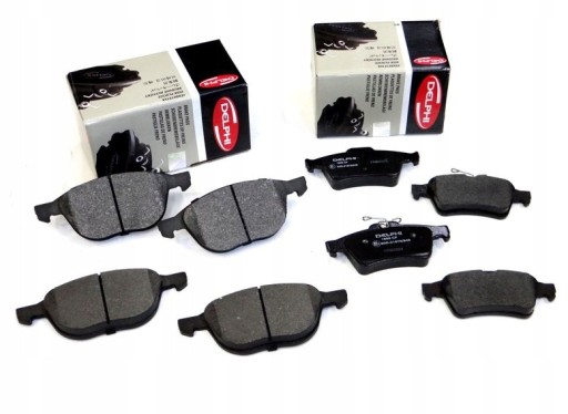 LP1869 - ТОРМОЗНЫЕ КОЛОДКИ ПЕРЕДНИЕ + ЗАДНИЕ ДЛЯ FORD FOCUS II MK2