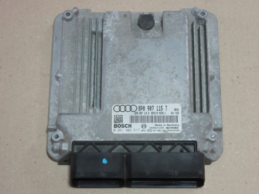Комп'ютер двигуна audi a3 8p0907115t 0261s02517