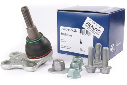 33951 01 - Цапфа поворотного важеля renault laguna 3 08> lemforder