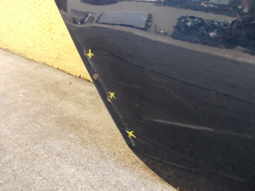 MAZDA VI 6 08-12 HB / sedan door rear. right