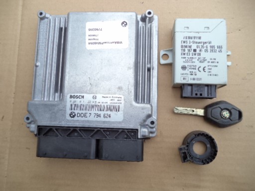 Bmw e46 320d компьютер контроллера двигателя 7794624