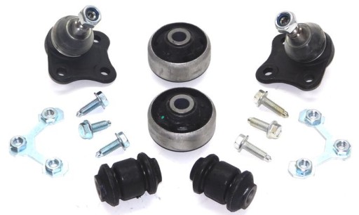 49702/1 - Сайлентблоки + пальцы передних рычагов vw golf iv a3 seat leon skoda octavia