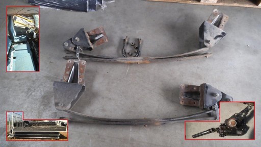 Mitsubishi canter fuso задня пружина 2 лист