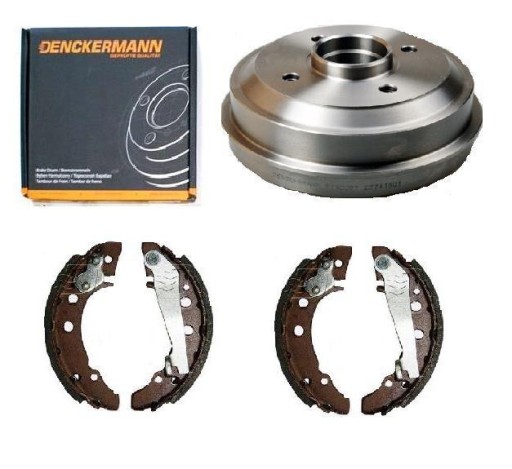 БАРАБАНИ ЩЕЛЕПИ OPEL CORSA C КОМПЛ. з ABS