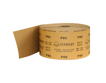 SUNMIGHT наждачная бумага рулон P180 50m