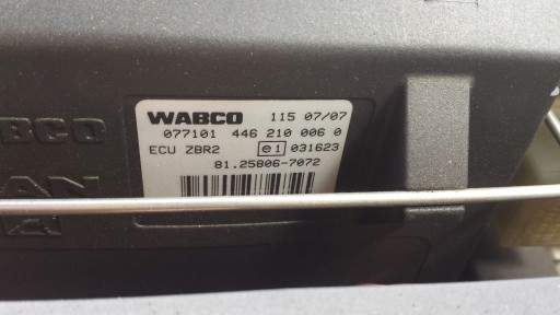 4462100060 - Man tgx tga tgs tgl tgm контролер комп'ютерний модуль zbr zbr2 81258067072