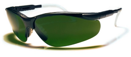 ЗАХИСНІ ЗВАРЮВАЛЬНІ ОКУЛЯРИ 55 СКЛО ЗЕЛЕНИЙ 5DIN