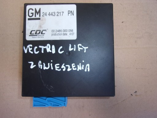 24443217PN - МОДУЛЬ УПРАВЛЕНИЯ ПОДВЕСКОЙ OPEL VECTRA C LIFT -08