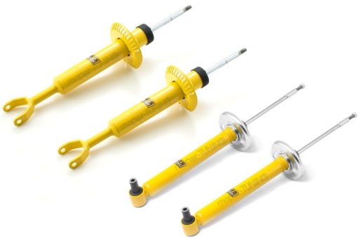 MTSAU003F MTSAU003R, - Спортивные амортизаторы передние задние регулируемые audi a4 b5 mts технический комплект