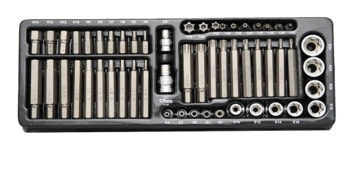 НАБОР БИТ TORX HEX CAP 55 ELE. CORONA C1207