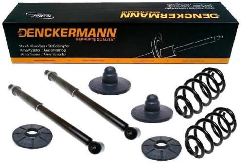 CR4422 - Амортизаторы резиновые пружины clio ii сильный задний комплект