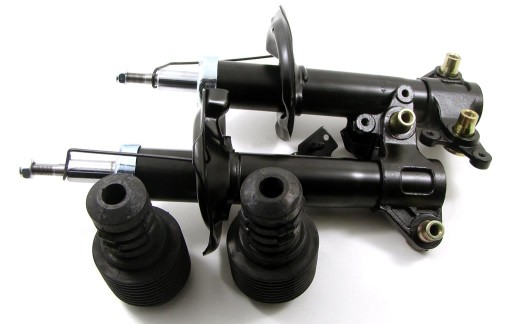 052225L, 052225L - Амортизатори х2 передні + бампери + чехли nissan primera p12