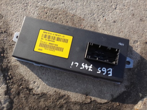 Модуль контролера динамічного приводу bmw e60 e65 6766677