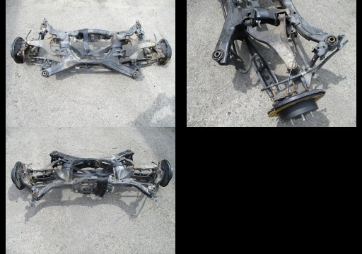 4X4, - Задня підвіска subaru forester 16r 2.0d 4x4